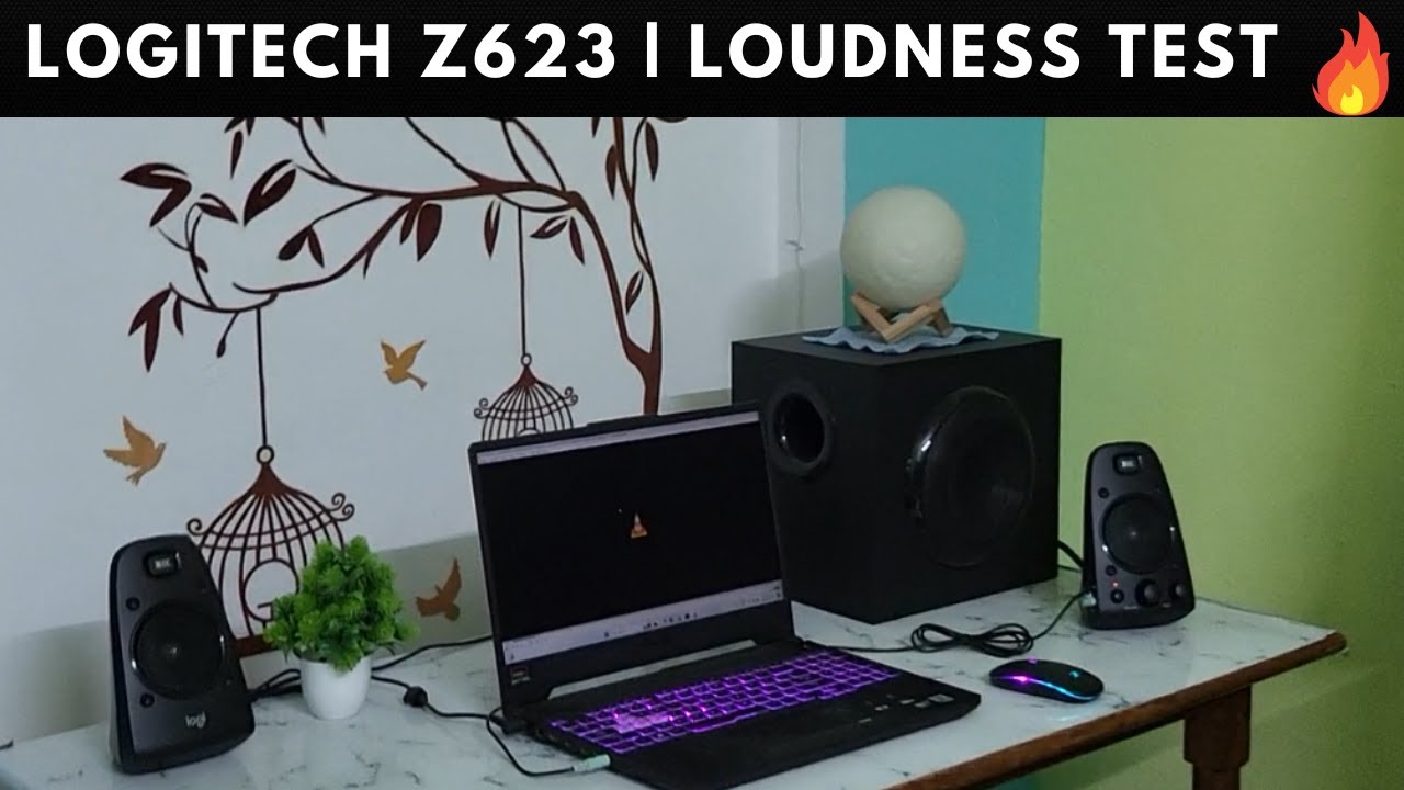 Logitech Z623 Indoor Loudness Test | Best 2.1 Home Theatre