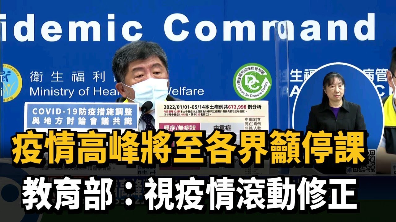 疫情高峰將至各界籲停課　教育部：視疫情滾動修正－民視新聞