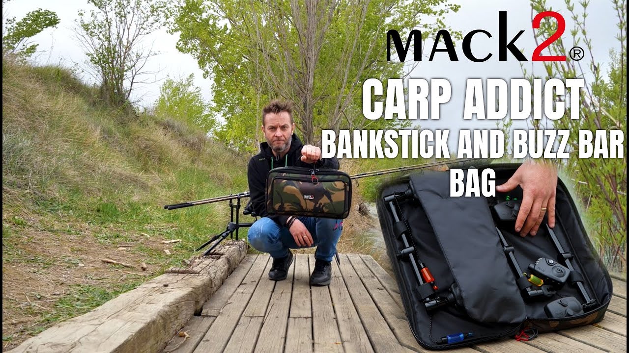 Nouveauté Mack2 - Carp addict Bankstick and Buzz Bar Bag