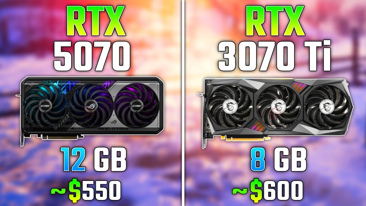 RTX 5070 vs RTX 3070 Ti | Test in 7 Games