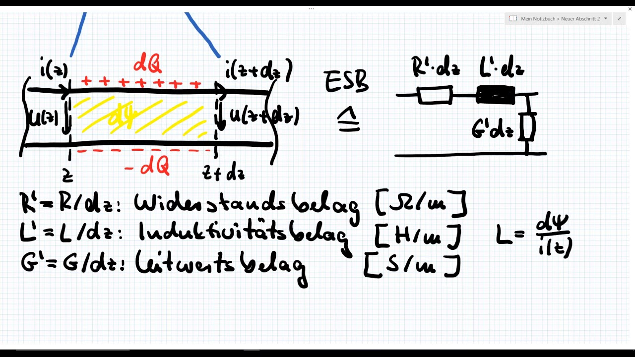 Prof. Dr.-Ing. Obermann (THM) - Leitungstheorie