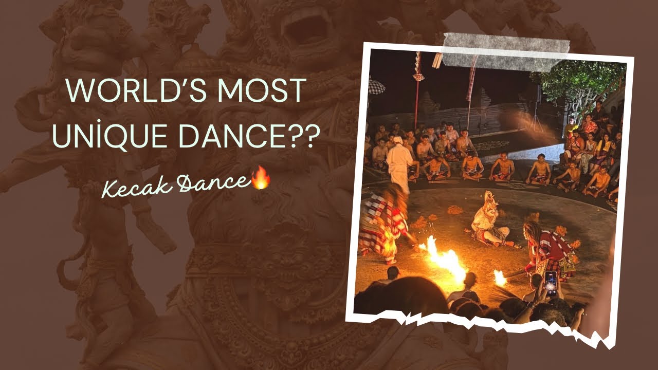 World’s most unique dance ? | Kecak Dance Bali Experience