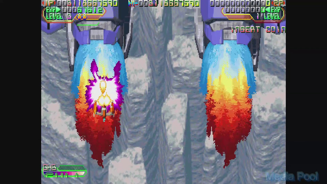 Mars Matrix (Arcade) Playthrough longplay retro video game
