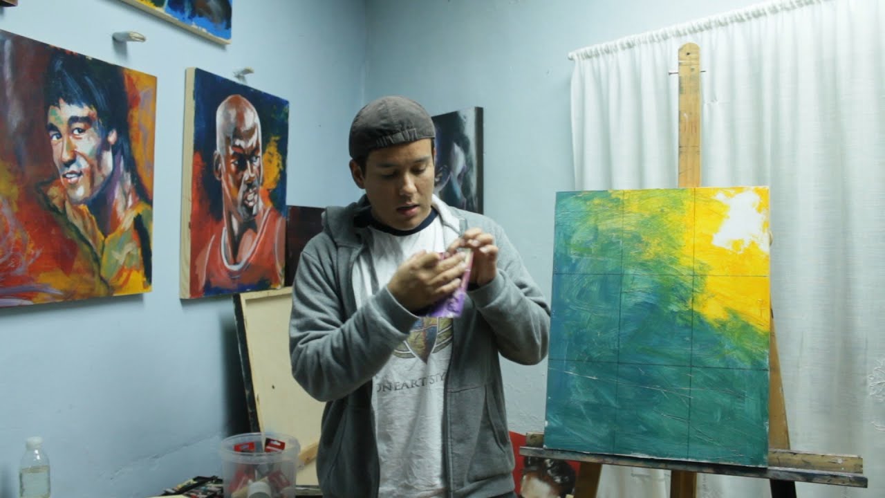 tips y trucos para pintar al oleo NIVEL 25 ( el dibujo )