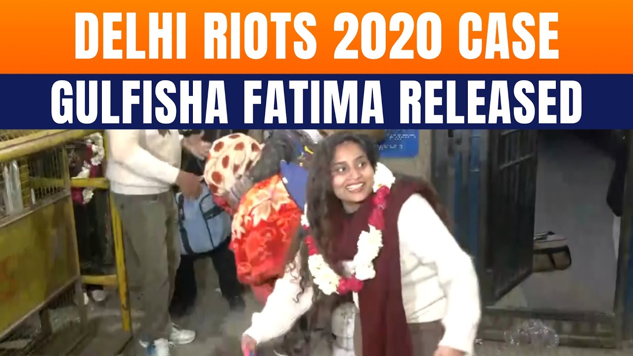 Delhi Riots 2020 Case: Gulfisha Fatima Walks Out Of Tihar Jail | News9