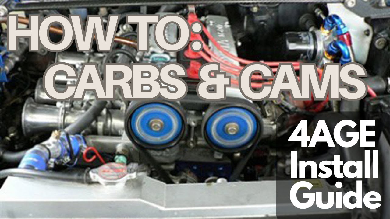 AE86 4AGE Carburetor & High-Lift Camshaft Install Guide | Setup + Valve Timing