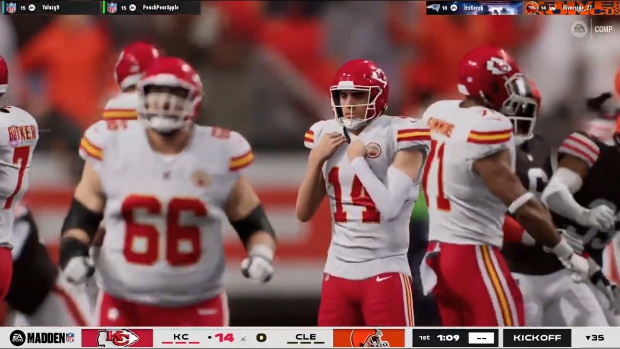 Chiefs vs Browns 2v2