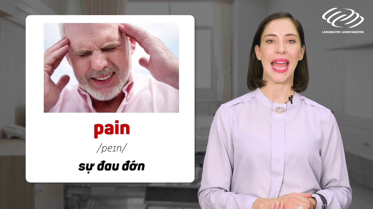Từ vựng tiếng Anh cơ bản - 55 TỪ VỀ CHỦ ĐỀ SỨC KHỎE [Tiếng Anh giao tiếp Langmaster]