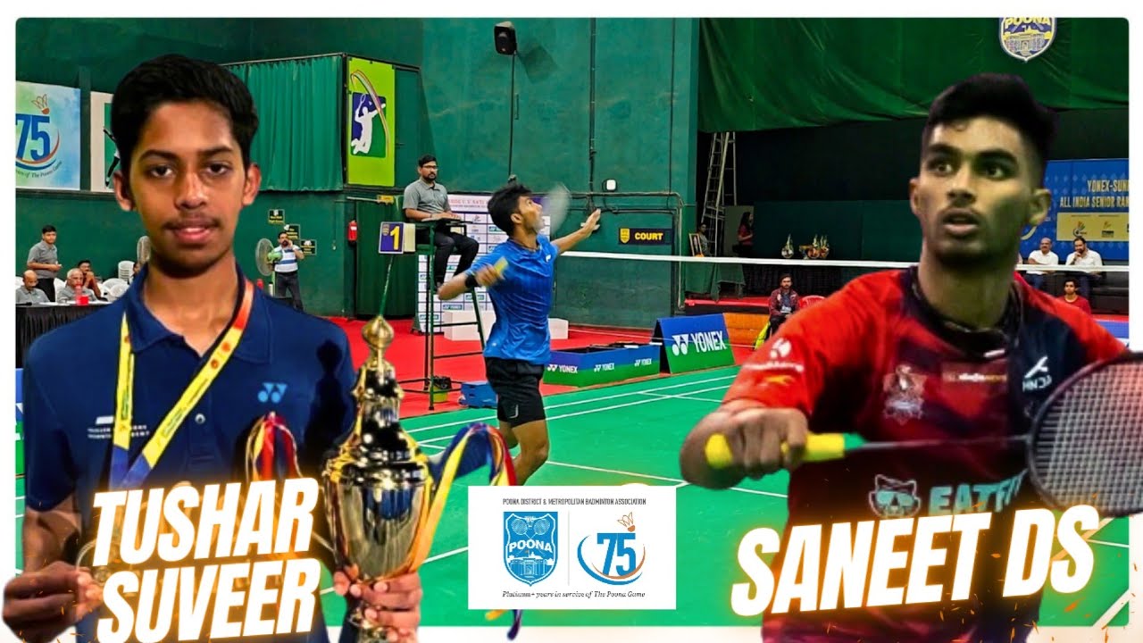 SANEETH DS VS TUSHAR SUVEER:VV NATU MEMORIAL ALL INDIA SENIOR RANKING PUNE