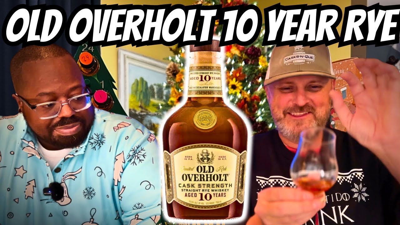 Whiskey Advent Calendar | Old Overholt 10 Year Rye | Day 12