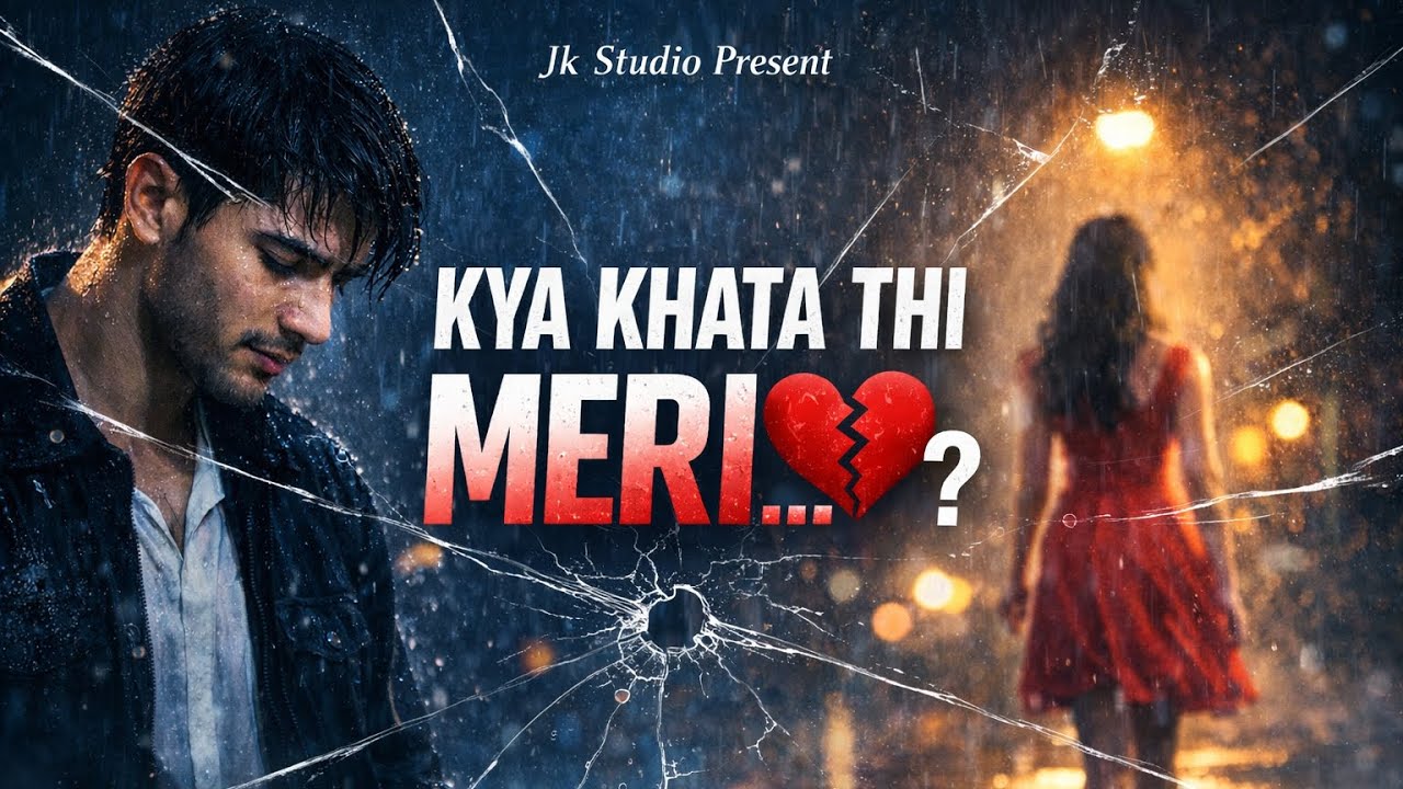 Kya Khata Thi Meri | 💔 Heart Breakup Song | 😭 Sad Lyrics | Jk Studio Present | Latest Song |