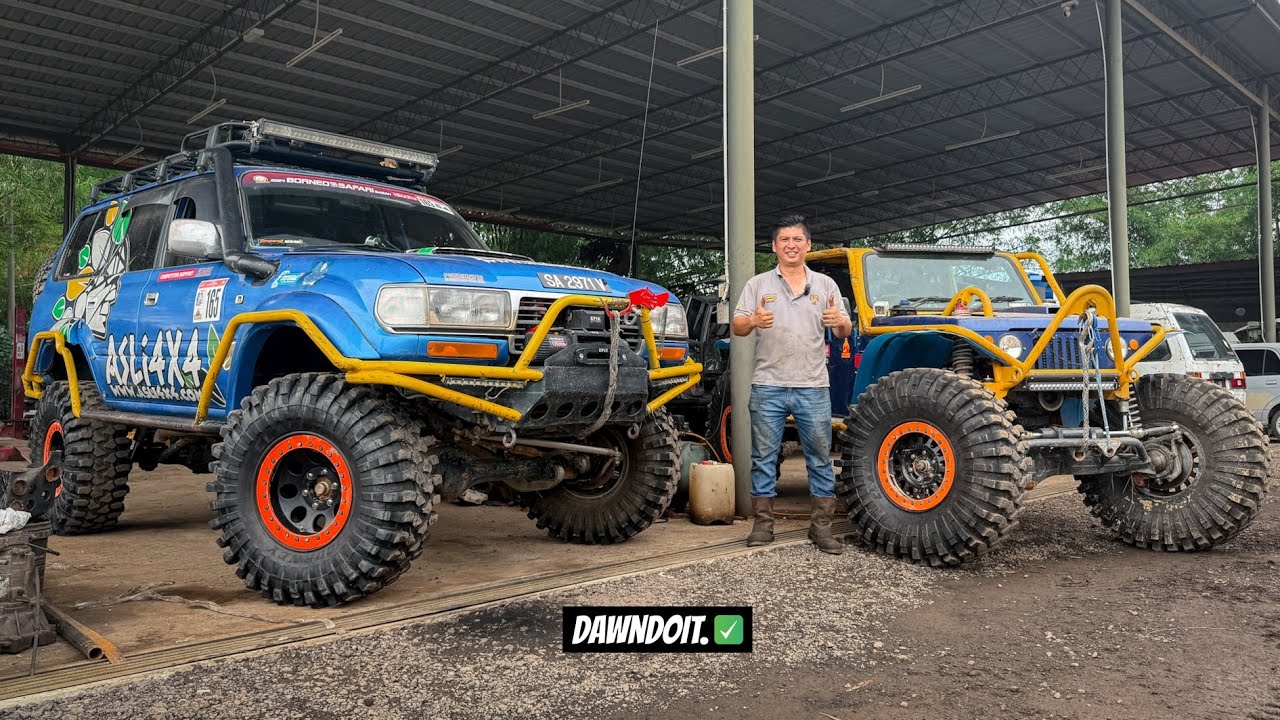 1 OF THE STRONGEST SUPPORT CAR FOR POWERGINE | BORNEO SAFARI