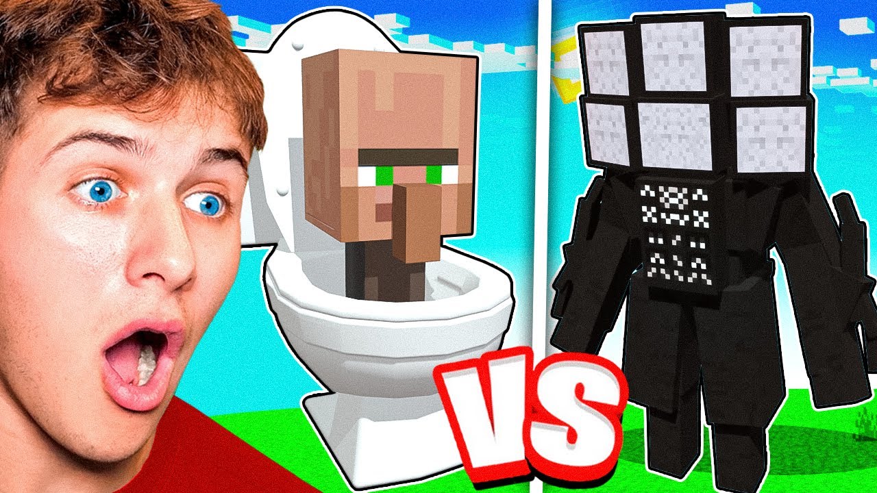 BECKBROS React To MINECRAFT SKIBIDI TOILET!