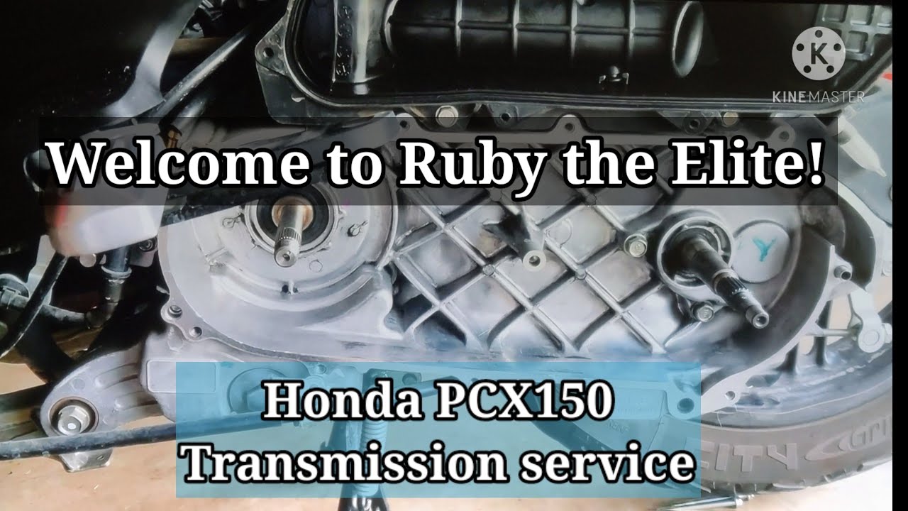 2013 Honda PCX 150 Scooter General Maintenance of Transmission | Ruby the Elite
