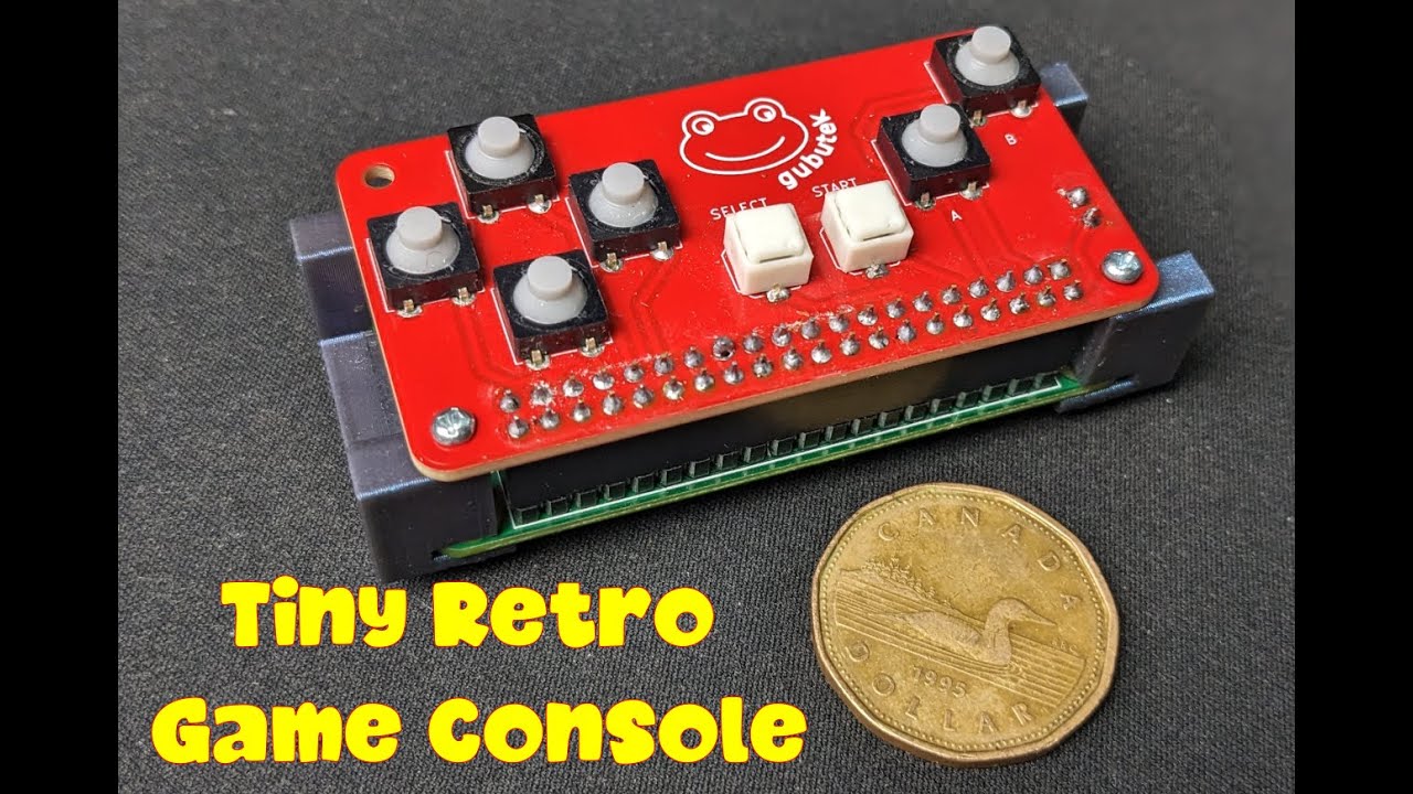 Tiny Retro Game Console