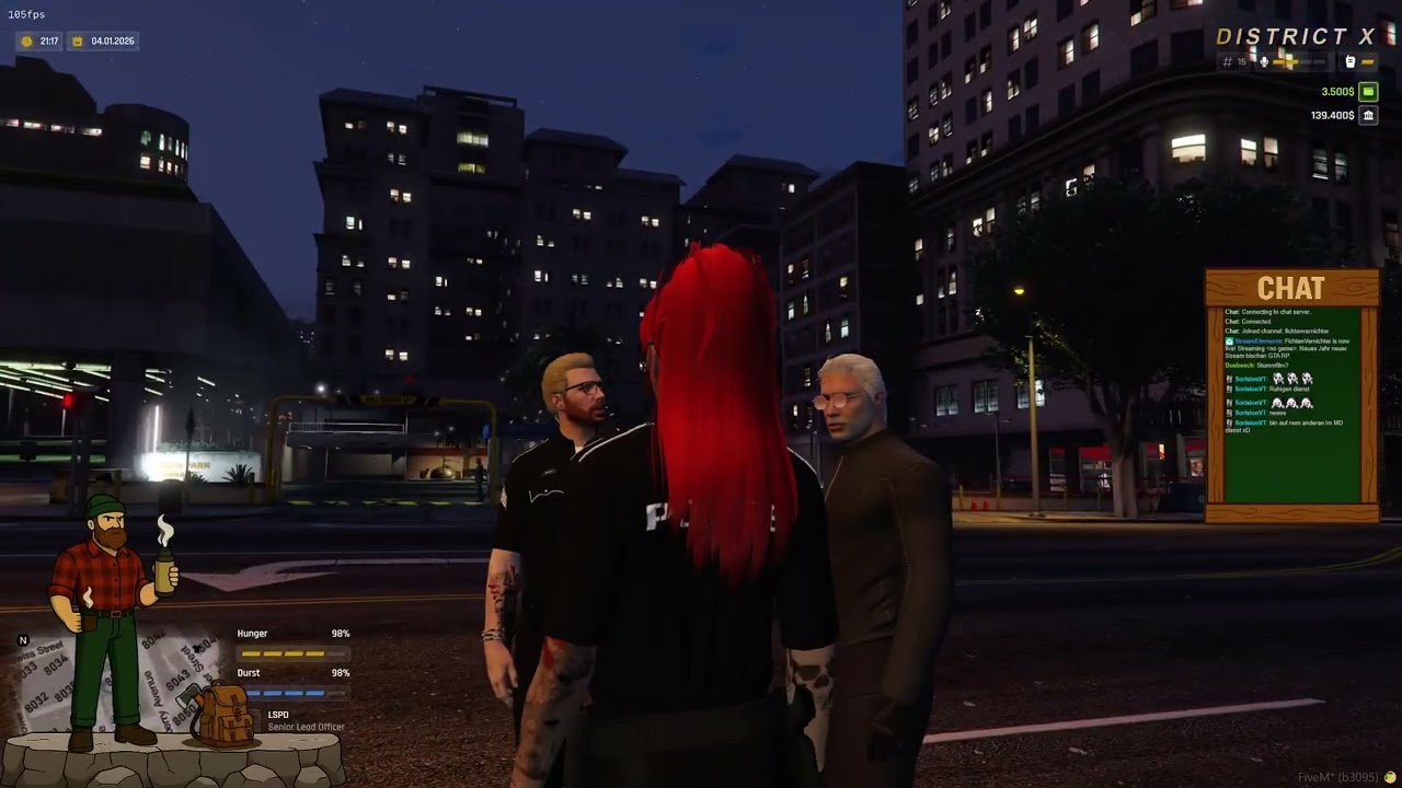 Neues Jahr neuer Stream bischen GTA RP. (Part 7/29)