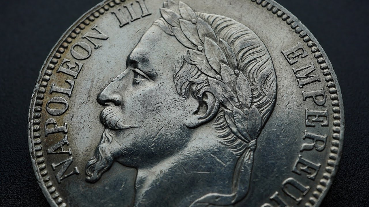 5 франков СЕРЕБРО Наполеона III 1867 BB (стоимость, история, ...) - Презентация монет #82