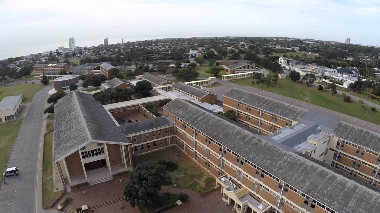 A bird's eye view of Mandela University's Second Avenue Campus
