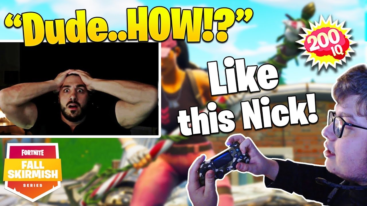 Ghost Aydan INSANE Aim vs NICKMERCS! Ninja Amazed at PS4 Players (Fall Skirmish Highlights 2)