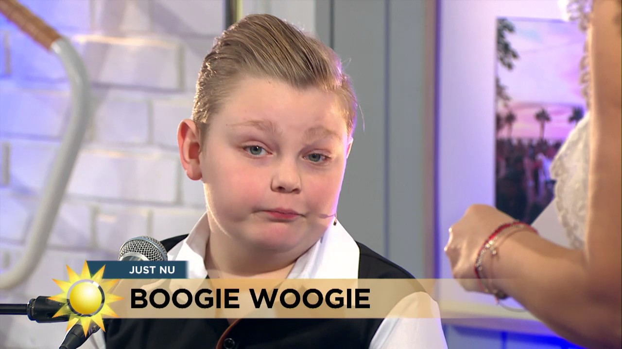 Musikaliska 10-åringen får programledarna att tappa hakan  - Nyhetsmorgon (TV4)