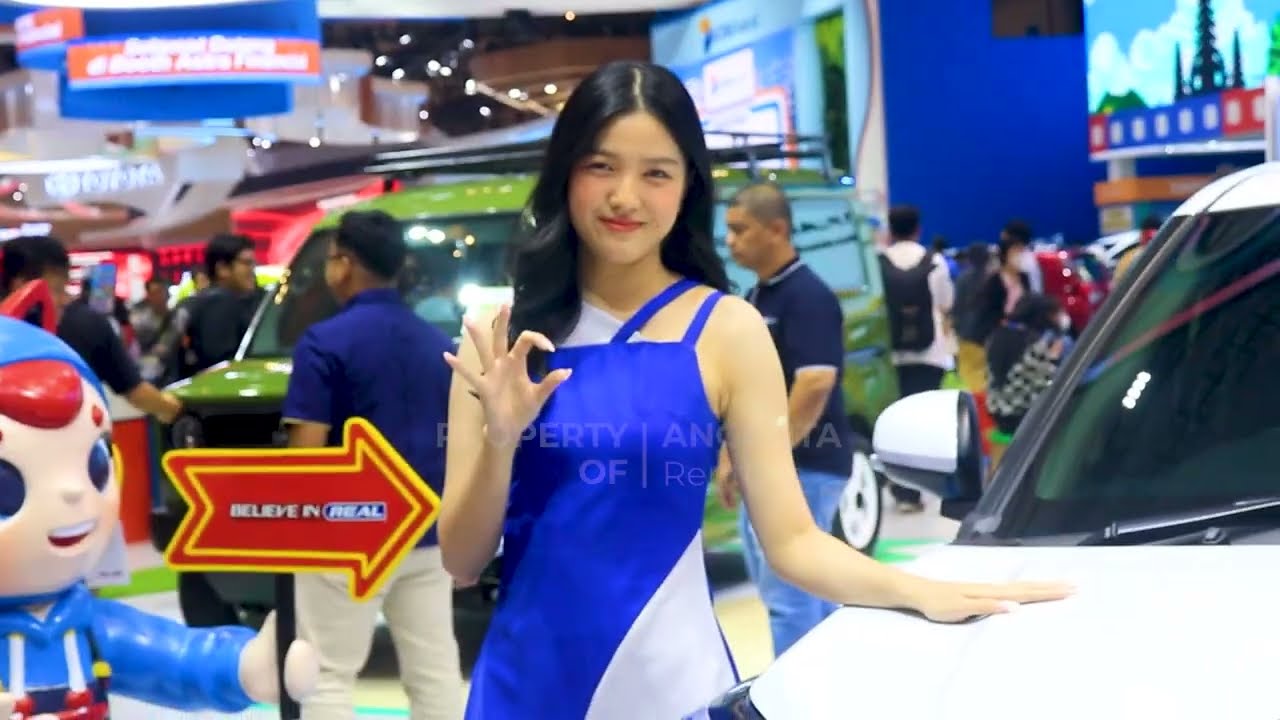 ini dia spg cantik giias 2025 pilihan netizen