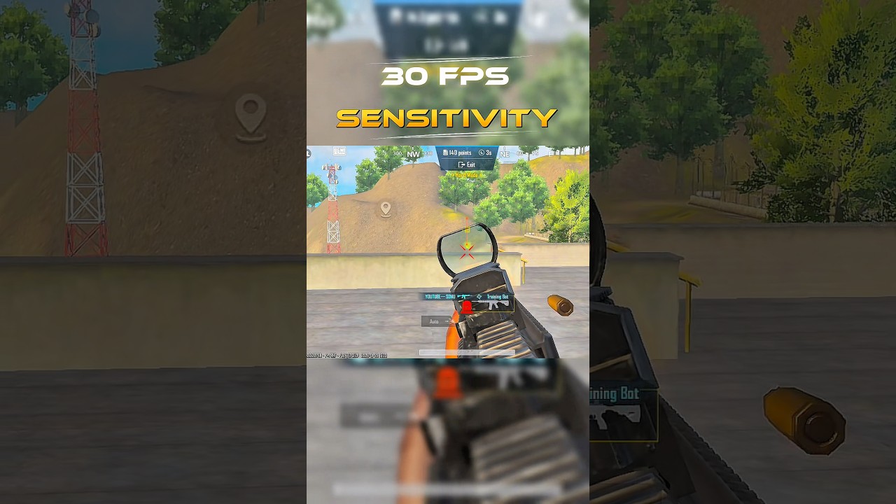 30 FPS 4 Like 90 FPS? Best Sensitivity for Low End Devices (No Recoil🔥