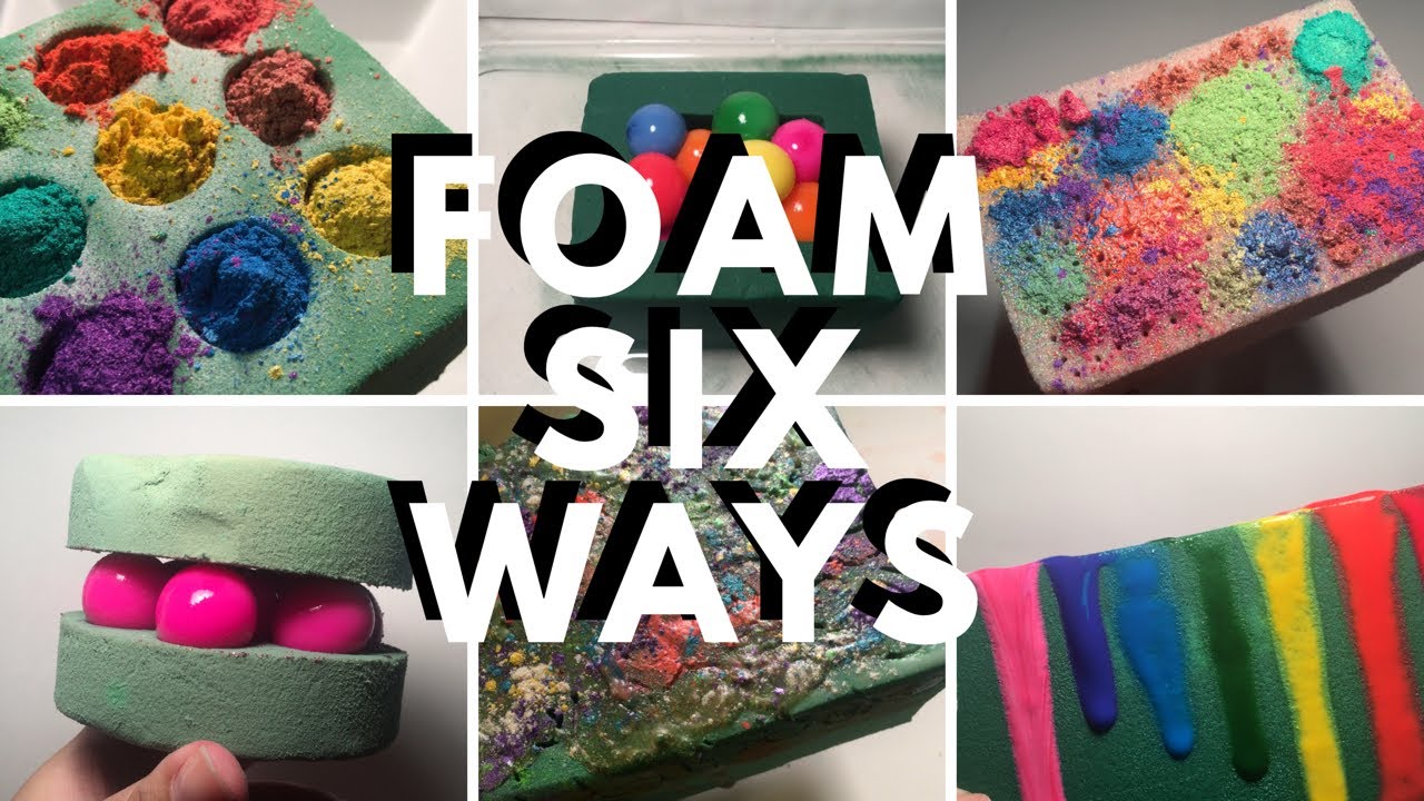 Rainbow Floral Foam