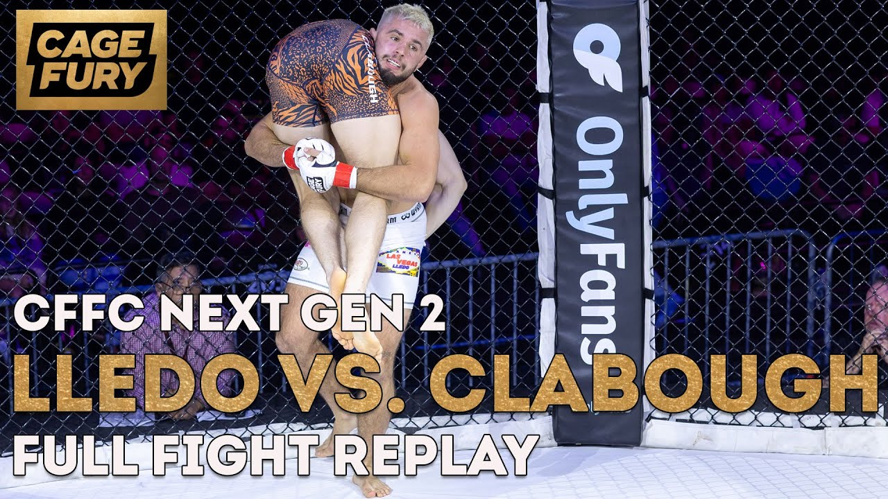 Джеймс Лледо против Шона Клэбо | Полный повтор боя | CFFC NextGen 2