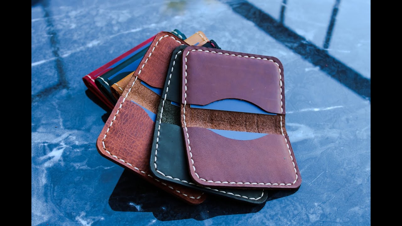 Deri Cüzdan Yapımı - El Yapımı Deri Cüzdan - Cüzdan Nasıl Yapılır? - Leather wallet - Leather