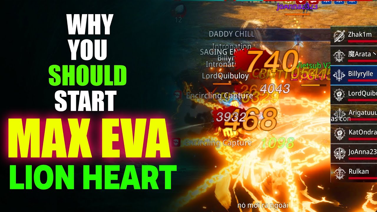 Mir4 PvP: Insane EVA Lionheart in Combat