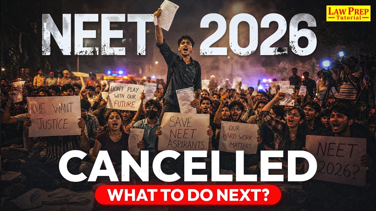 NEET 2026 Paper Leak Controversy Explained 🚨 What About Students Now?
