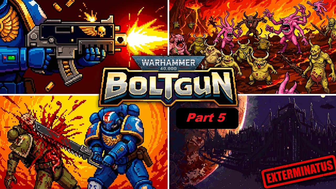 Warhammer 40k BOLTGUN part 5 FOR THE EMPEROR!!!