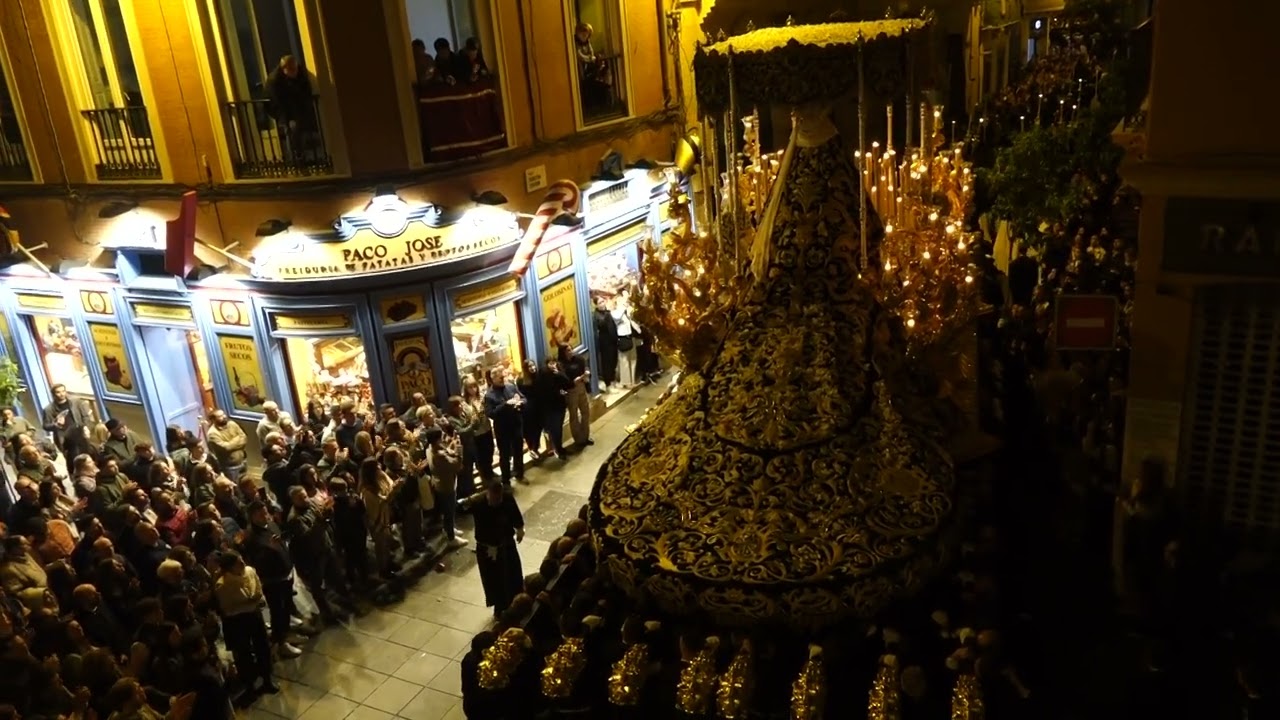 NTRA. SRA. DE LA SOLEDAD (MENA). SEMANA SANTA MALAGA 2023. CURVA MORENO CARBONERO