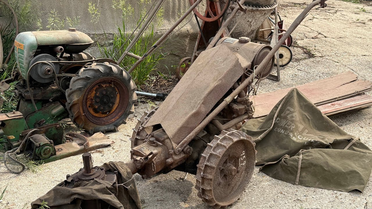 Vintage Gravely Garden Tractor Auction, June 2025