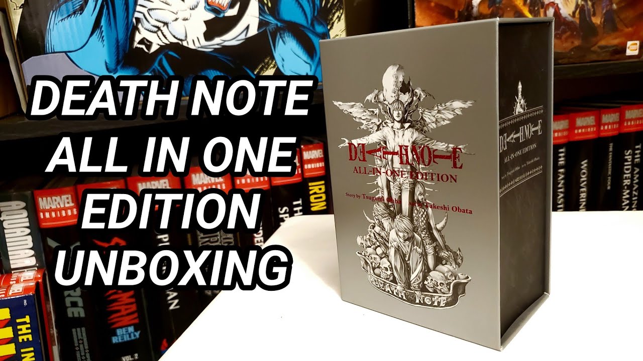 Распаковка издания Death Note All in One