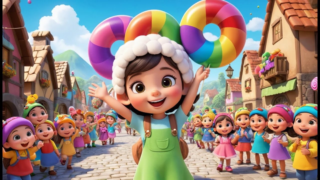 🐑 Baa Baa Candy Sheep 🍬🎶 | Fun Counting & Learning Song for Toddlers