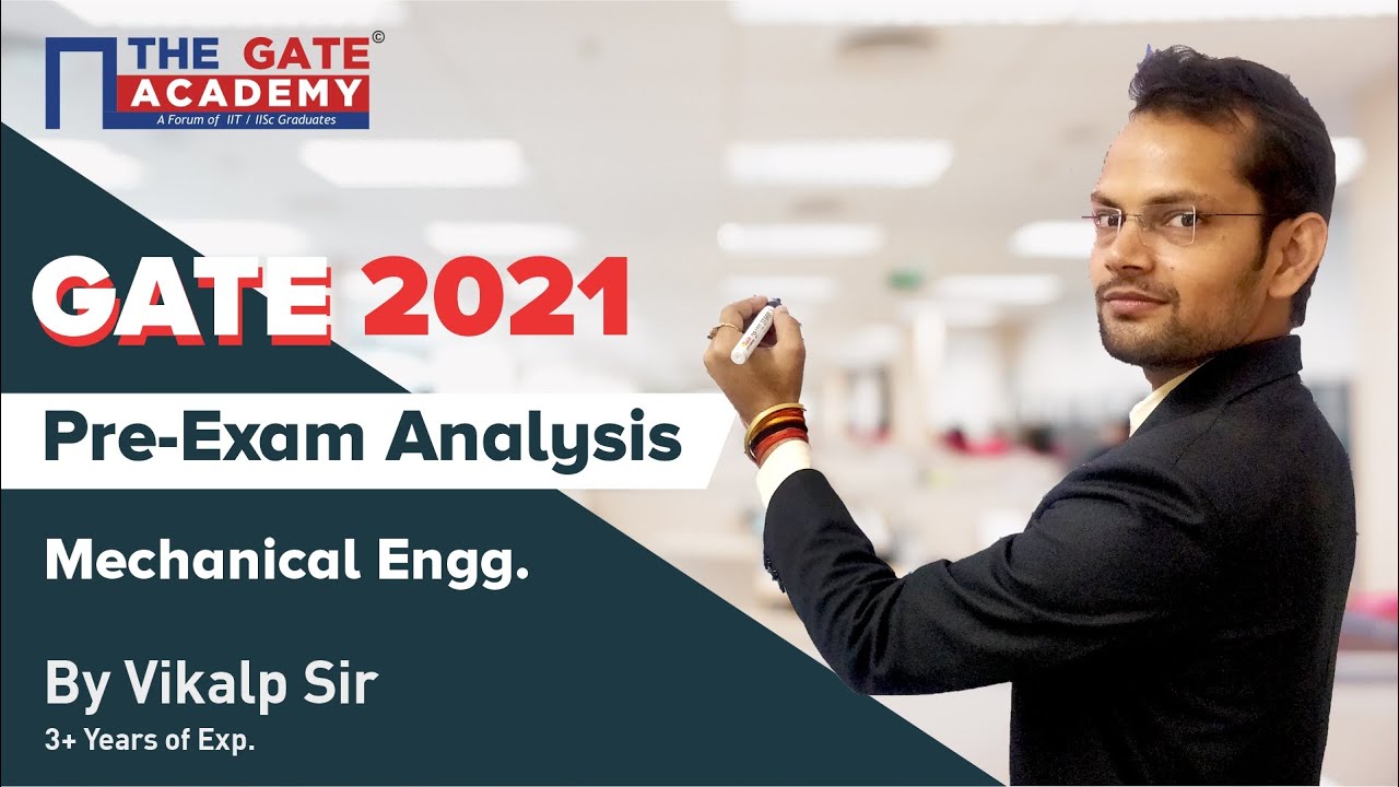 Pre GATE 2021 Strategy for Mechanical Engineering | GATE 2021 Preparation | GATE 2021 Mechanical
