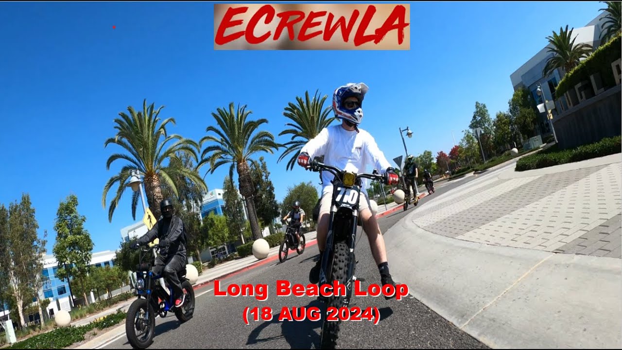 ECrewLA - Awesome Long Beach Loop Group Ride!