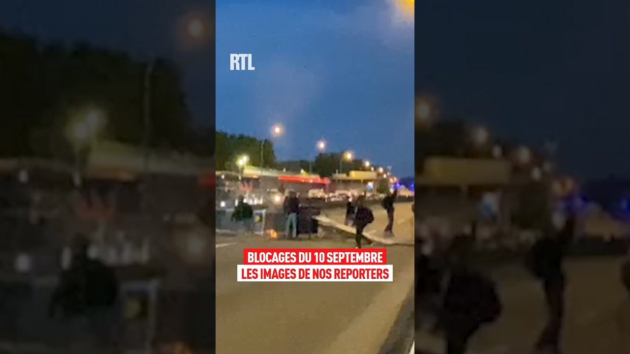 Blocages du 10 septembre : les images de nos reporters