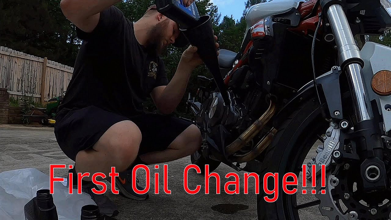 Benelli 302s First Oil Change