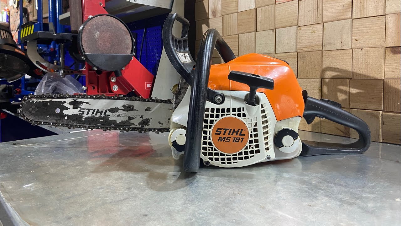 Бензопила STIHL MS 181. Не заводится , ищем причины.