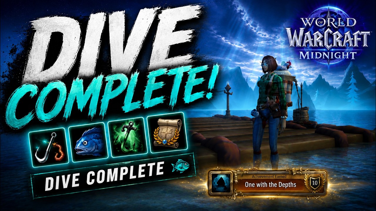 Abyss Anglers One with the Depths WOW Achievement