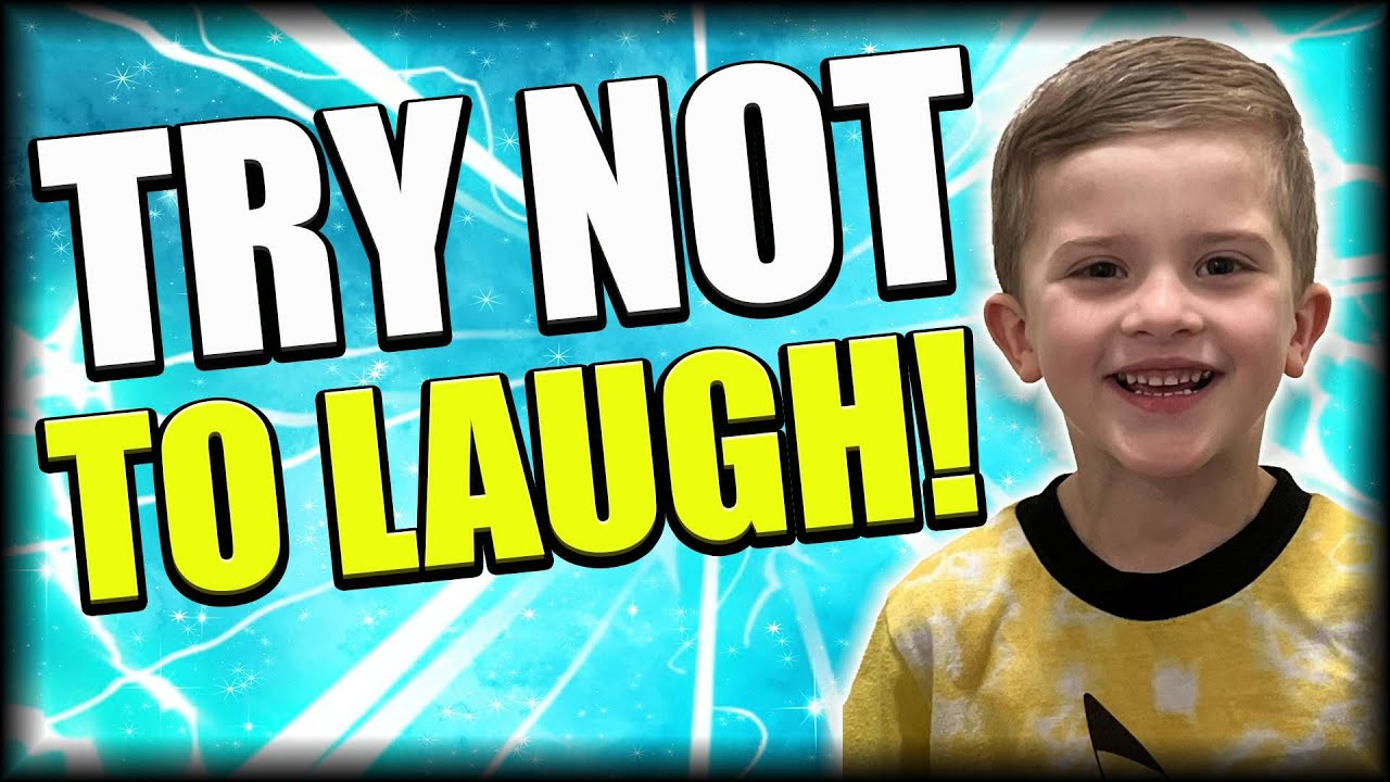 Landon Tries His FIRST Try Not To Laugh Challenge!