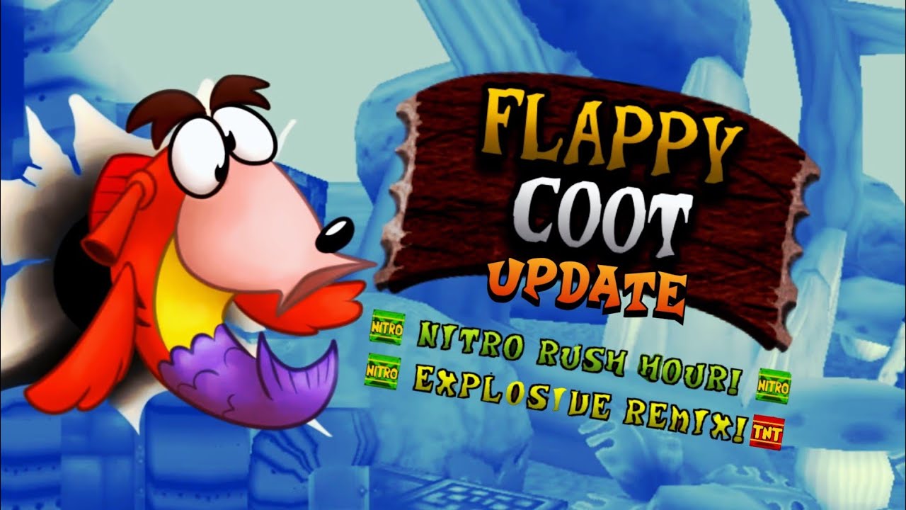 Flappy Coot Fan Game: Update (Crash Bandicoot + Flappy Bird)