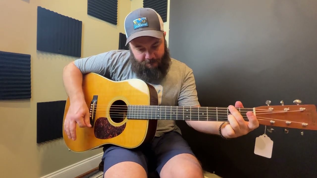 (SOLD) 2002 Martin HD-28V Acoustic Guitar Demo