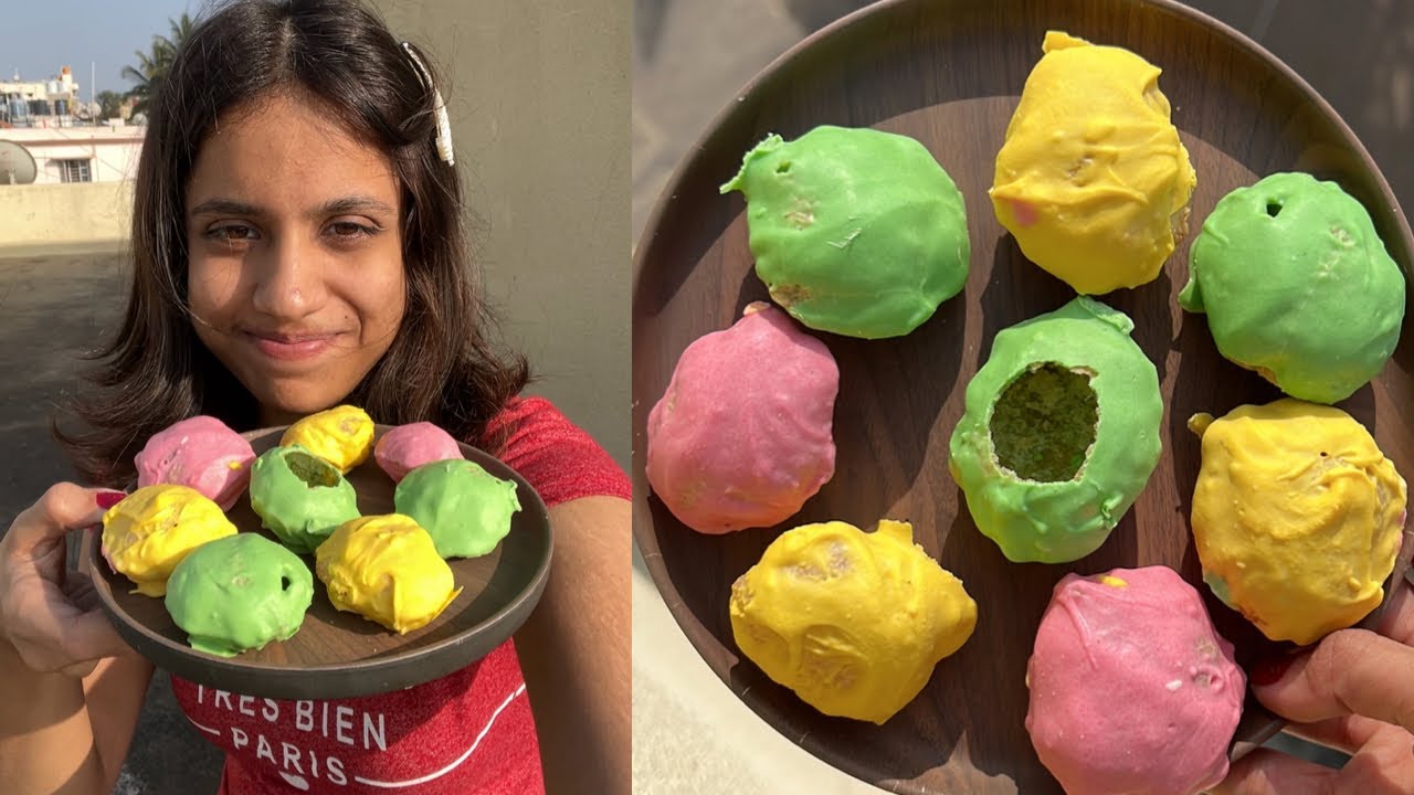 Colourful Pani Puri | Chocolate Pani Puri Recipe | So Saute