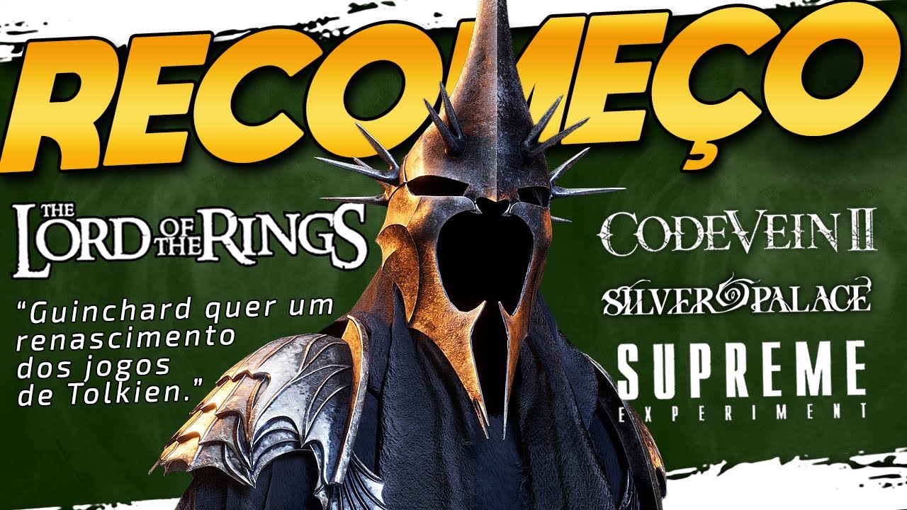 Novo RPG do Senhor dos An&eacute;is em Mundo Aberto? Code Vein II, Silver Palace & Supreme Experiment