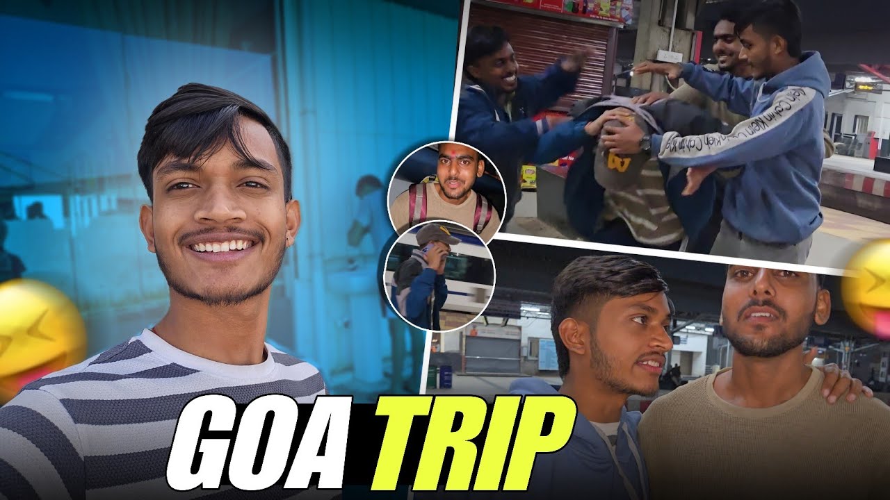“Goa Trip Part 1 | Journey Begins With Friends 😎” | Mayank - The Explorer