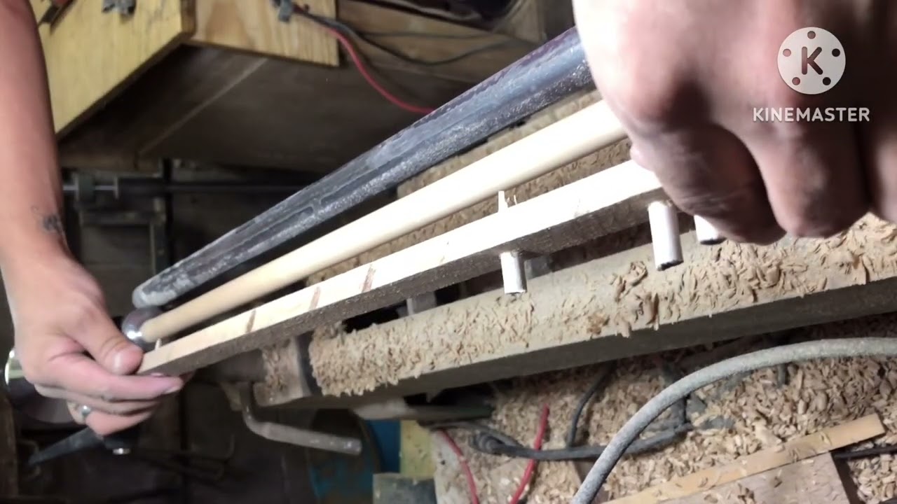 Así se fabrican las baquetas para timbal