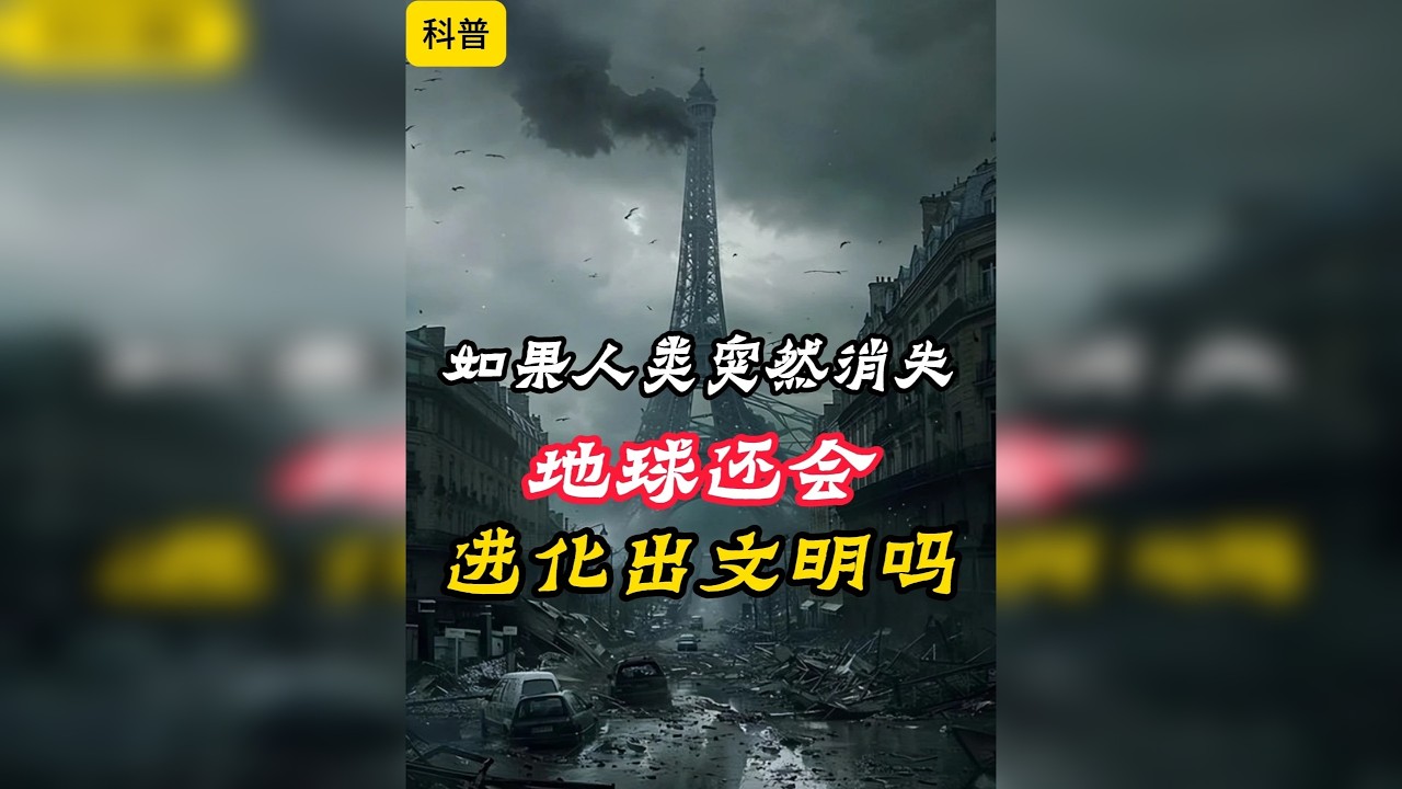 如果人类突然消失，地求还会进化出文明吗?
